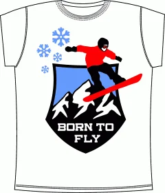 Snowboard 3 White